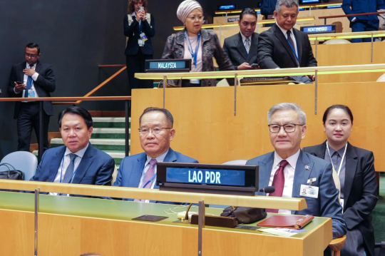 Lao Deputy Prime Minister Attends Opening of 81st UN General Assembly